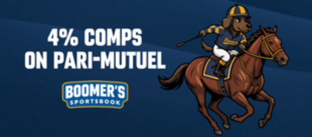 Boomer's 4% Comps on PARI-MUTUEL